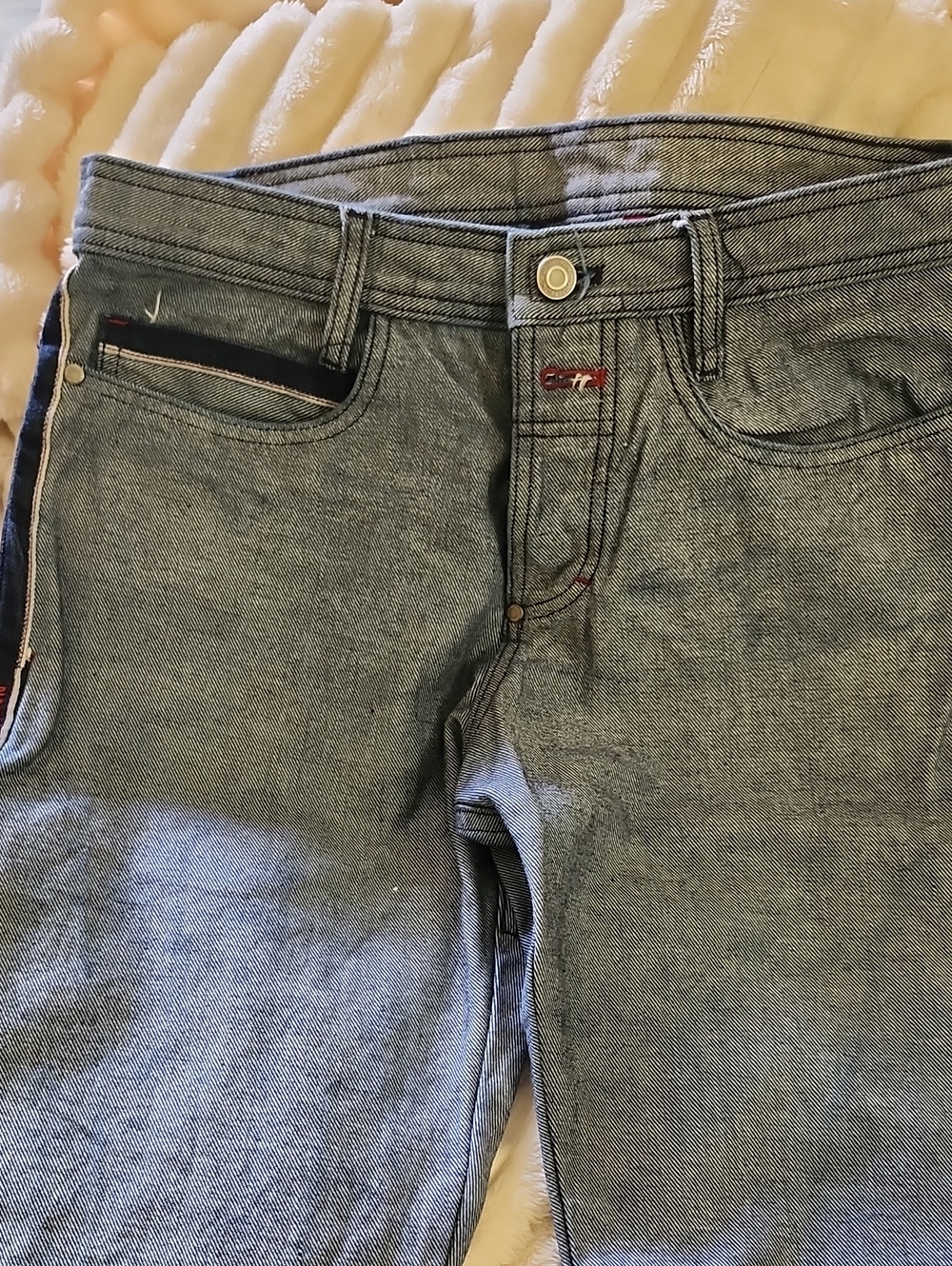 Nasty Pig Slim Straight Grey Denim Jeans